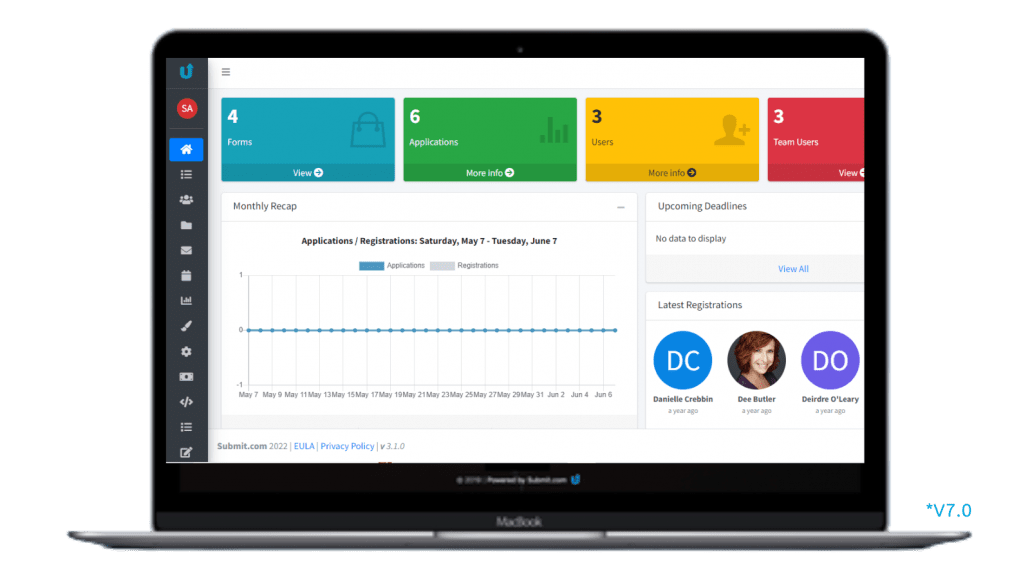 Submit.com - Submission software interface